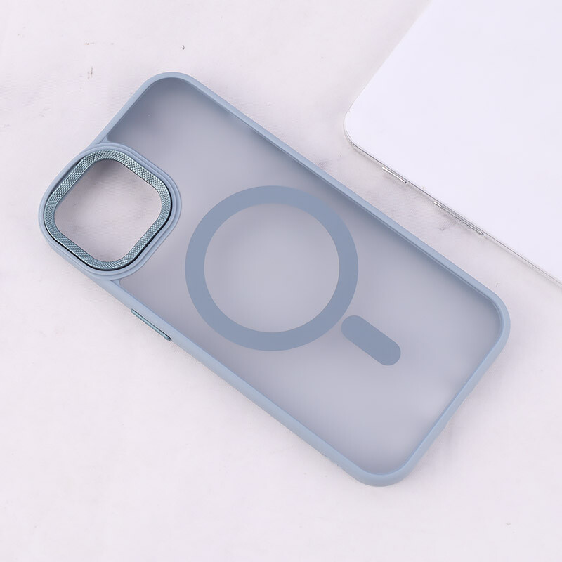 قاب PC مگ سیف آیفون iPhone 13 / 14 پشت مات محافظ لنز متال