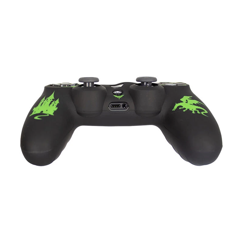 روکش دسته بازی PS4 طرح دراگون مشکی سبز