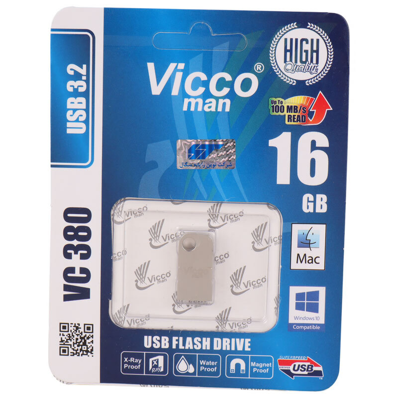 فلش 16 گیگ ویکومن ViccoMan VC380 USB3.2