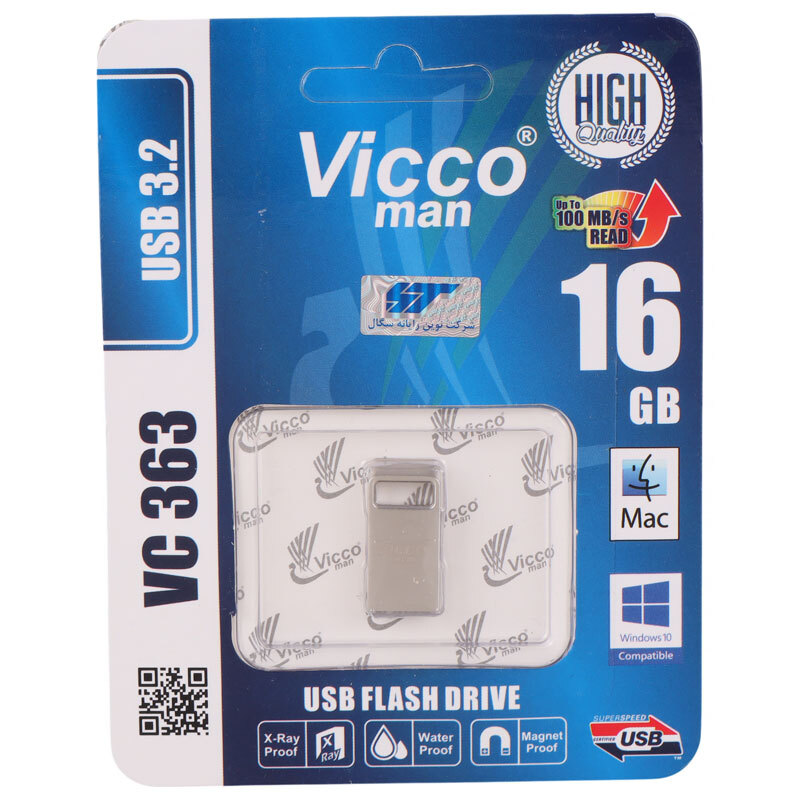 فلش 16 گیگ ویکومن ViccoMan VC363 USB3.2