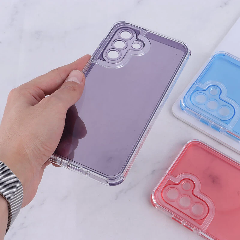 قاب ضد ضربه Space سامسونگ Galaxy A26 رنگی محافظ لنزدار