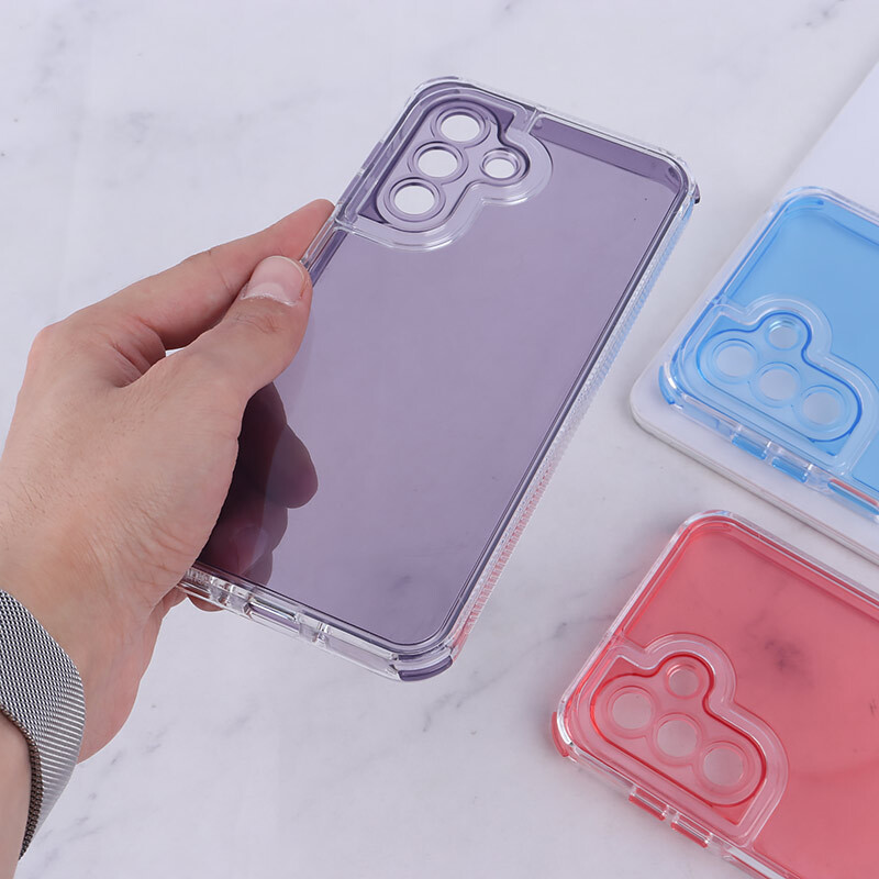 قاب ضد ضربه Space سامسونگ Galaxy A26 رنگی محافظ لنزدار