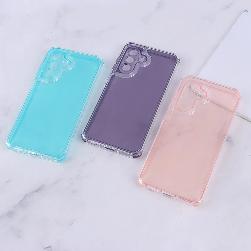 قاب ضد ضربه Space سامسونگ Galaxy A26 رنگی محافظ لنزدار