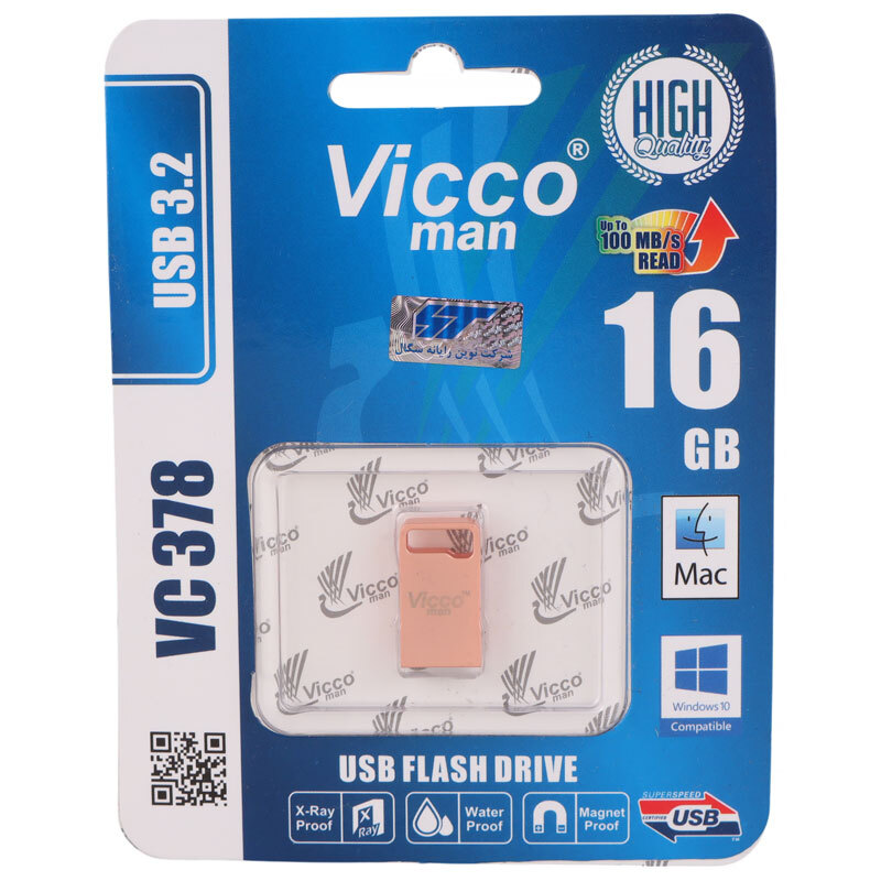 فلش 16 گیگ ویکومن ViccoMan VC378 USB3.2