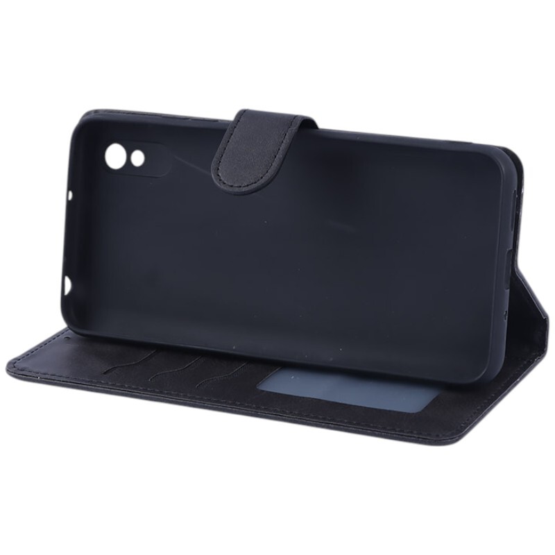 کیف چرمی مگنتی محافظ لنزدار شیائومی Redmi 9A