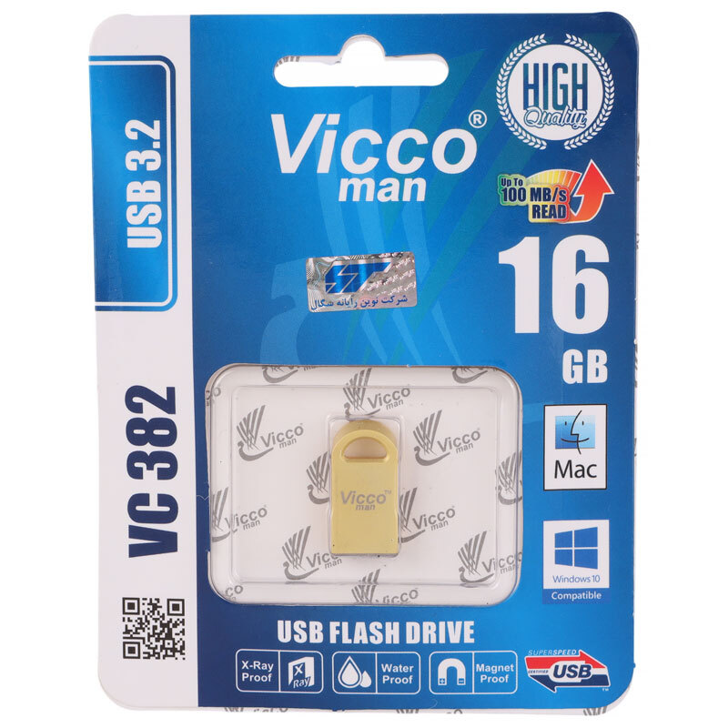 فلش 16 گیگ ویکومن ViccoMan VC382 USB3.2