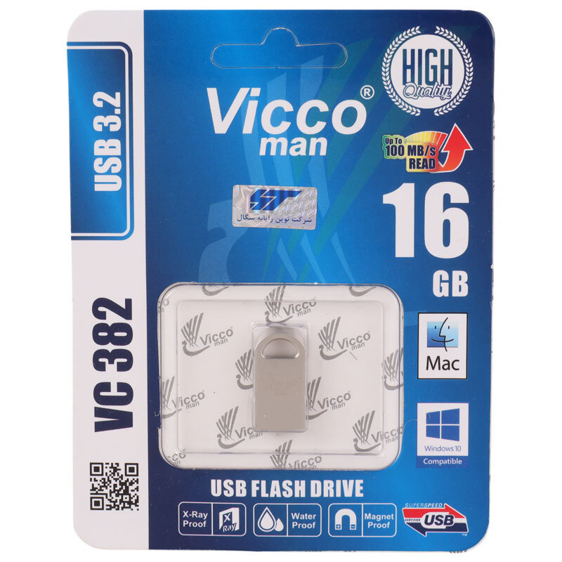 فلش 16 گیگ ویکومن ViccoMan VC382 USB3.2
