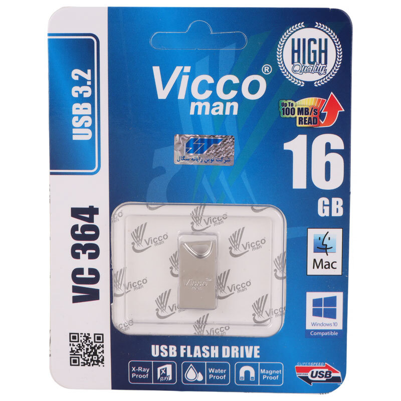 فلش 16 گیگ ویکومن ViccoMan VC364 USB3.2