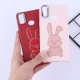 قاب چرمی ژله ای Leather سامسونگ Galaxy A10s طرح خرگوش