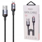 کابل آیفونی فست شارژ Yesido CA130L 2.4A 12W 2m