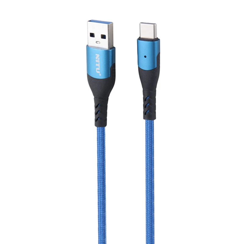کابل تایپ سی فست شارژ Nitu NC132GN 3A 1.2m