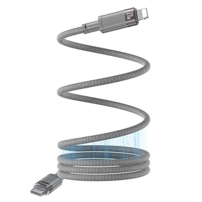 کابل تبدیل فست شارژ Yesido CA172L Type-C To Lightning 27W 1m