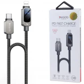 کابل تبدیل فست شارژ Yesido CA180 Type-C To Lightning PD 27W 1.2m