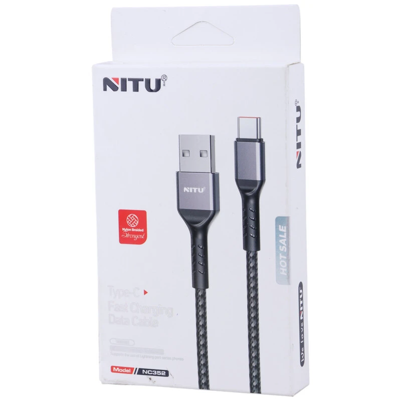 کابل تایپ سی فست شارژ نیتو NC352 طول 1 متر