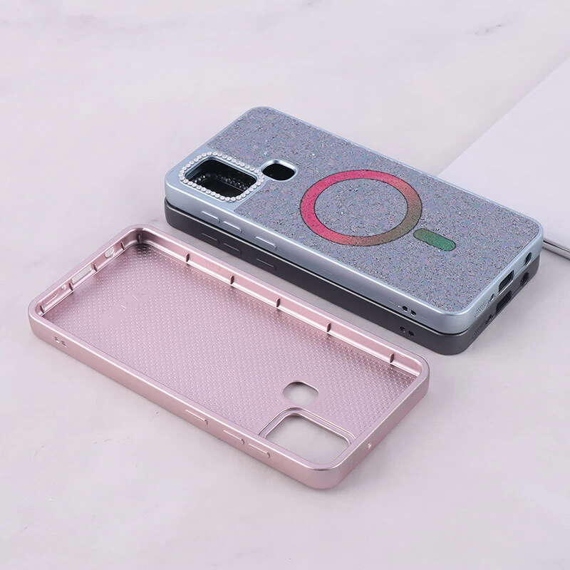 قاب اکلیلی سامسونگ Galaxy A21s نگین دار طرح مگ سیف