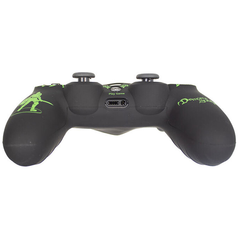 روکش دسته بازی PS4 طرح دیمون سولز مشکی سبز