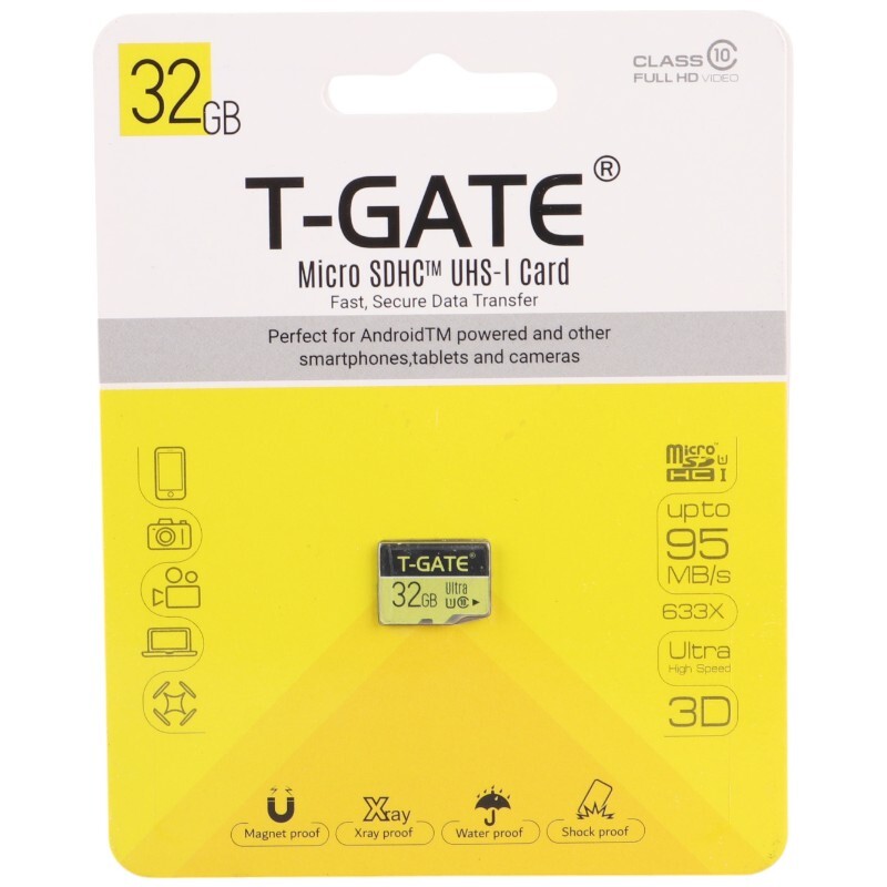 رم میکرو 32 گیگ تی گیت T-GATE Ultra U1 C10 95MB/s