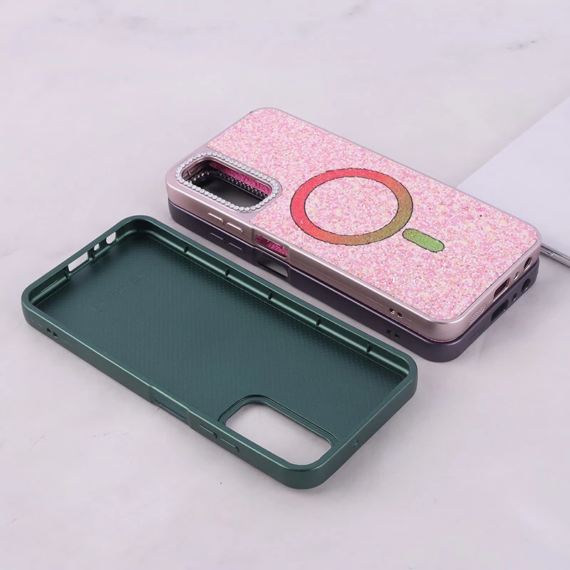 قاب اکلیلی سامسونگ Galaxy A05s نگین دار طرح مگ سیف