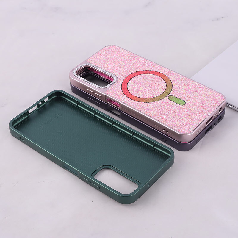 قاب اکلیلی سامسونگ Galaxy A05s نگین دار طرح مگ سیف