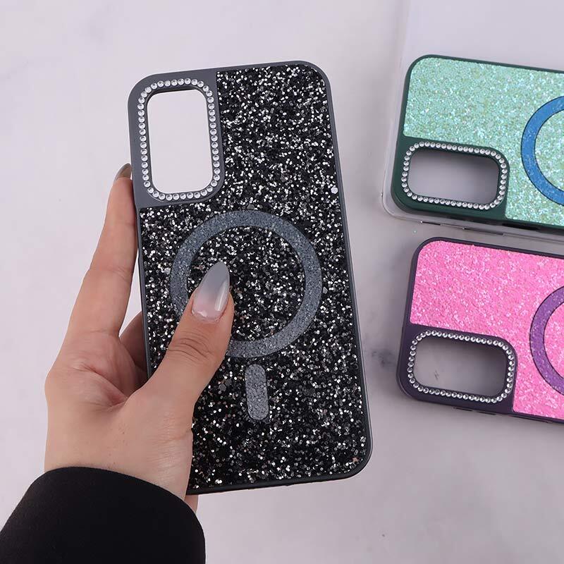 قاب اکلیلی سامسونگ Galaxy A15 نگین دار طرح مگ سیف