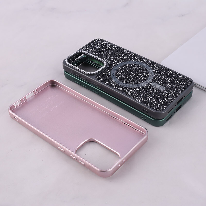 قاب اکلیلی سامسونگ Galaxy A56 نگین دار طرح مگ سیف
