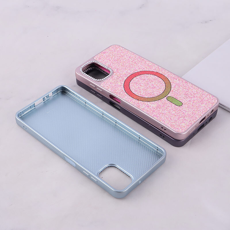 قاب اکلیلی سامسونگ Galaxy A06 نگین دار طرح مگ سیف