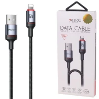 کابل آیفونی فست شارژ Yesido CA129L 2.4A 12W 1.2m