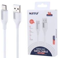 کابل تایپ سی فست شارژ Nitu NC318 3A 15W 1m
