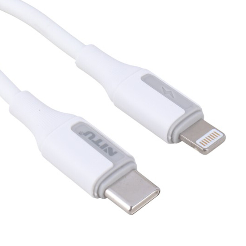 کابل تبدیل فست شارژ Nitu NC309 Type-C To lightning 27w 1m