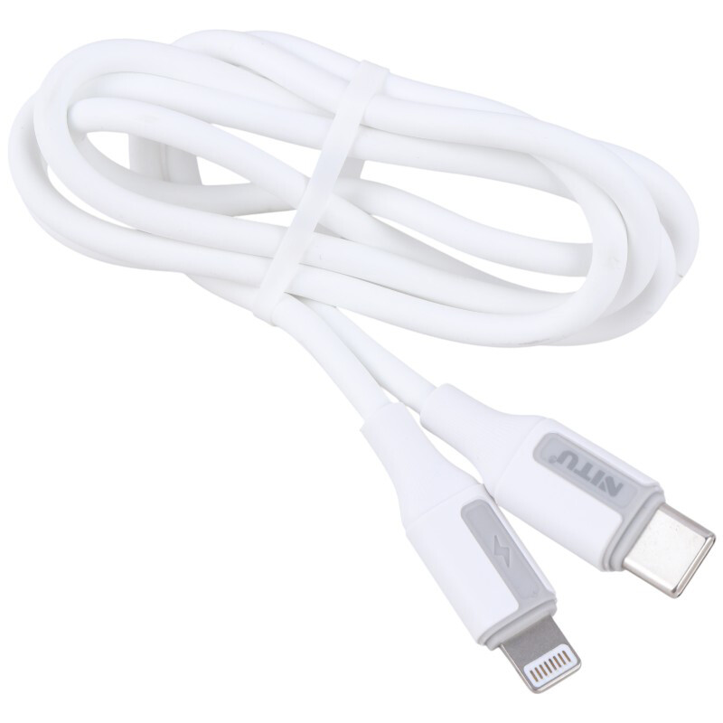 کابل تبدیل فست شارژ Nitu NC309 Type-C To lightning 27w 1m