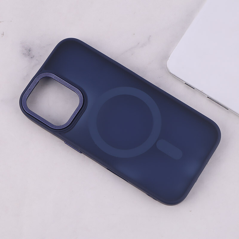 قاب PC مگ سیف آیفون iPhone 16 پشت مات محافظ لنز متال