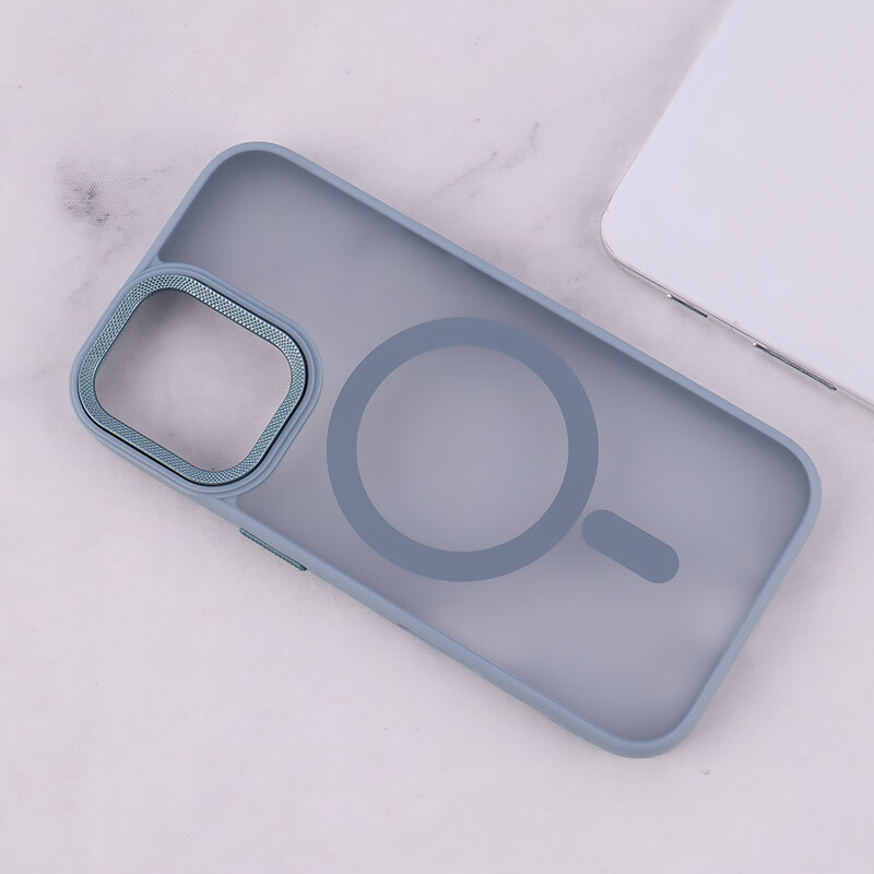 قاب PC مگ سیف آیفون iPhone 16 پشت مات محافظ لنز متال