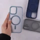 قاب PC مگ سیف آیفون iPhone 16 پشت مات محافظ لنز متال