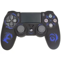 روکش دسته بازی PS4 طرح ترور مشکی آبی