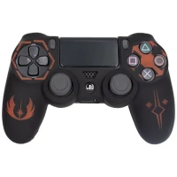 روکش دسته بازی PS4 طرح جنگ ستارگان مشکی قرمز