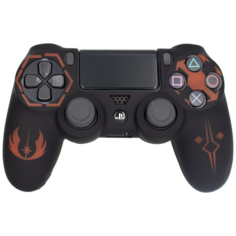 روکش دسته بازی PS4 طرح جنگ ستارگان مشکی قرمز