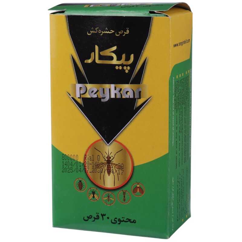 قرص حشره کش پیکار بسته 30 عددی