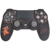 روکش دسته بازی PS4 طرح اساسینز کرید مشکی قرمز کد 2