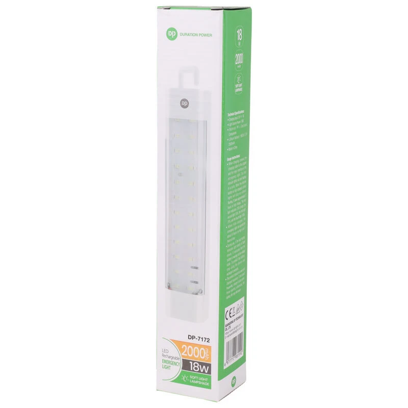 چراغ اضطراری شارژی دی پی DP.LED Light DP-7172 18W