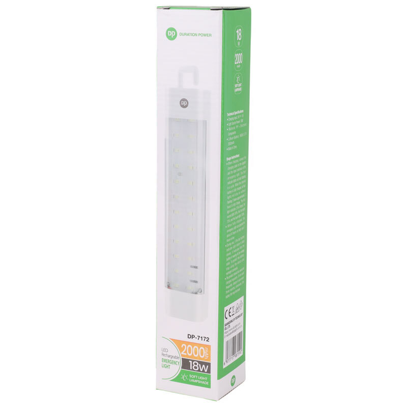 چراغ اضطراری شارژی دی پی DP.LED Light DP-7172 18W
