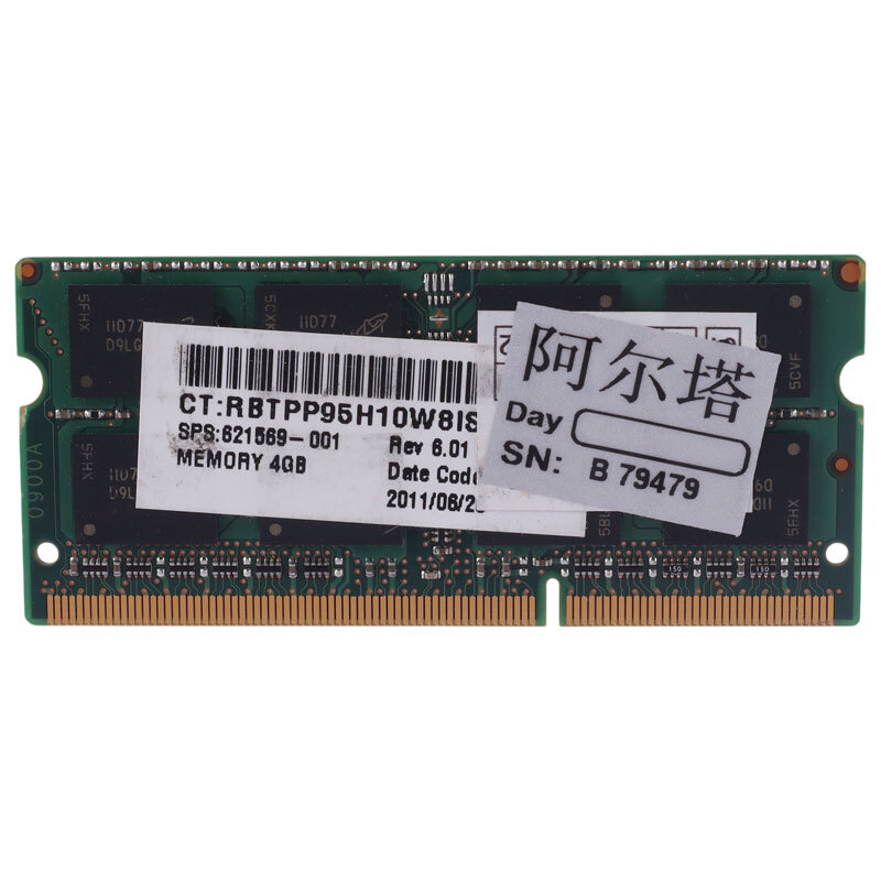 رم لپ تاپ میکرون MT16JSF51264HZ-1G4D1 DDR3 4GB 1333MHz CL9