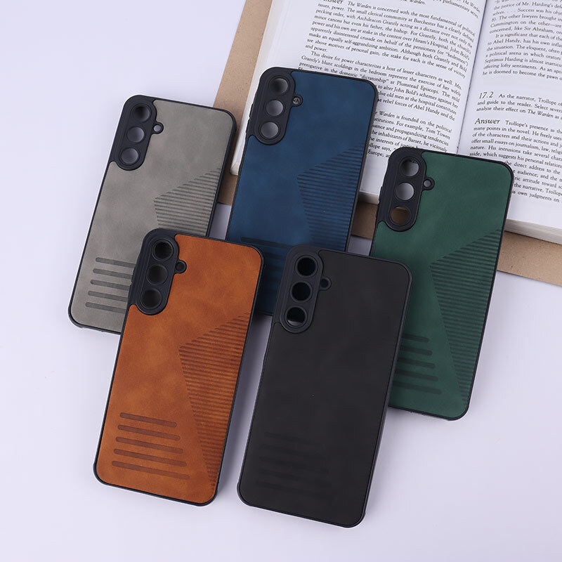 قاب چرمی Pro Camera سامسونگ Galaxy A16 4G / A16 5G محافظ لنزدار