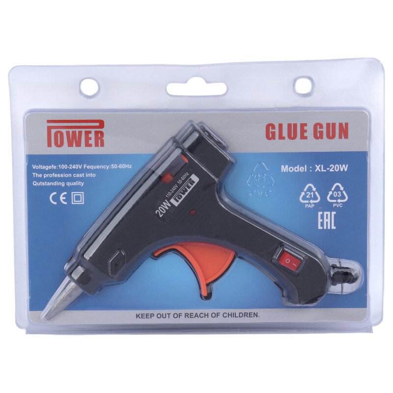 تفنگ چسب حرارتی 20 وات پاور XL-20W