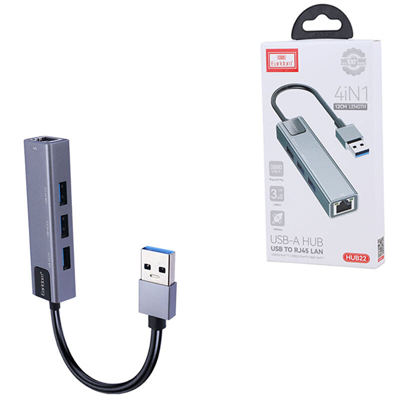 هاب 4 پورت USB 3.0 ارلدام HUB22