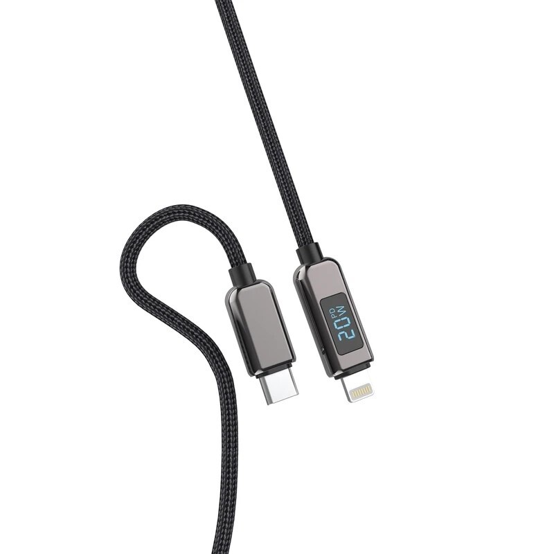 کابل تبدیل فست شارژ Earldom EC-146i Type-C To Lightning PD 20W 1m