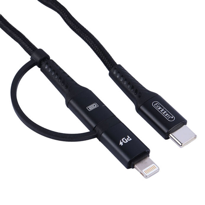 کابل تبدیل فست شارژ Earldom EC-iCC019 PD 1m