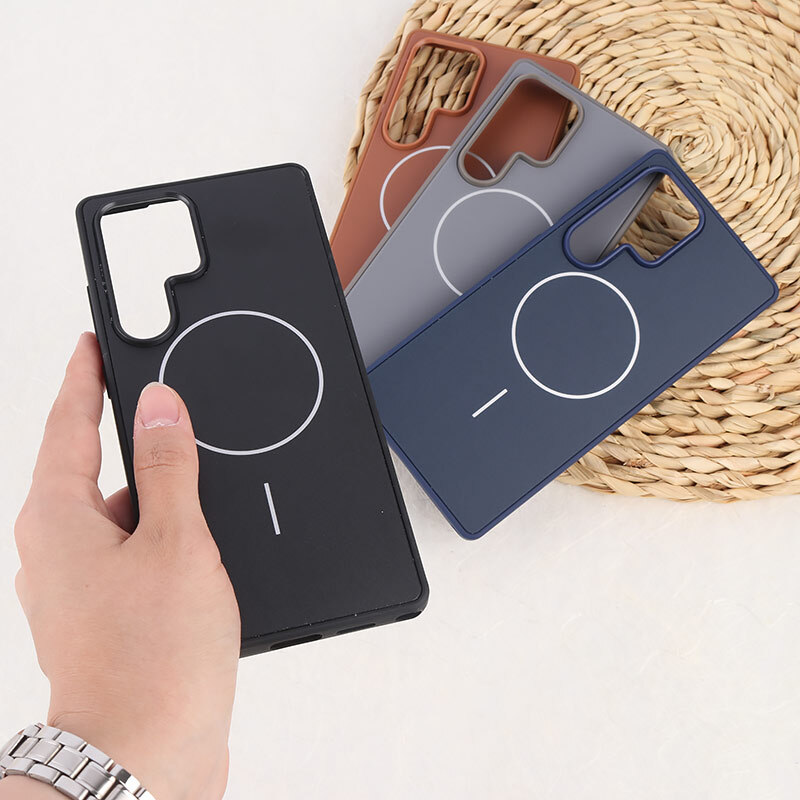 قاب PVD سامسونگ Galaxy S25 Ultra طرح مگ سیف