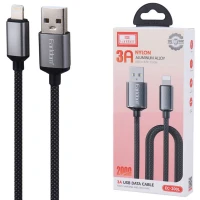 کابل آیفونی فست شارژ Earldom EC-200L 3A 2m