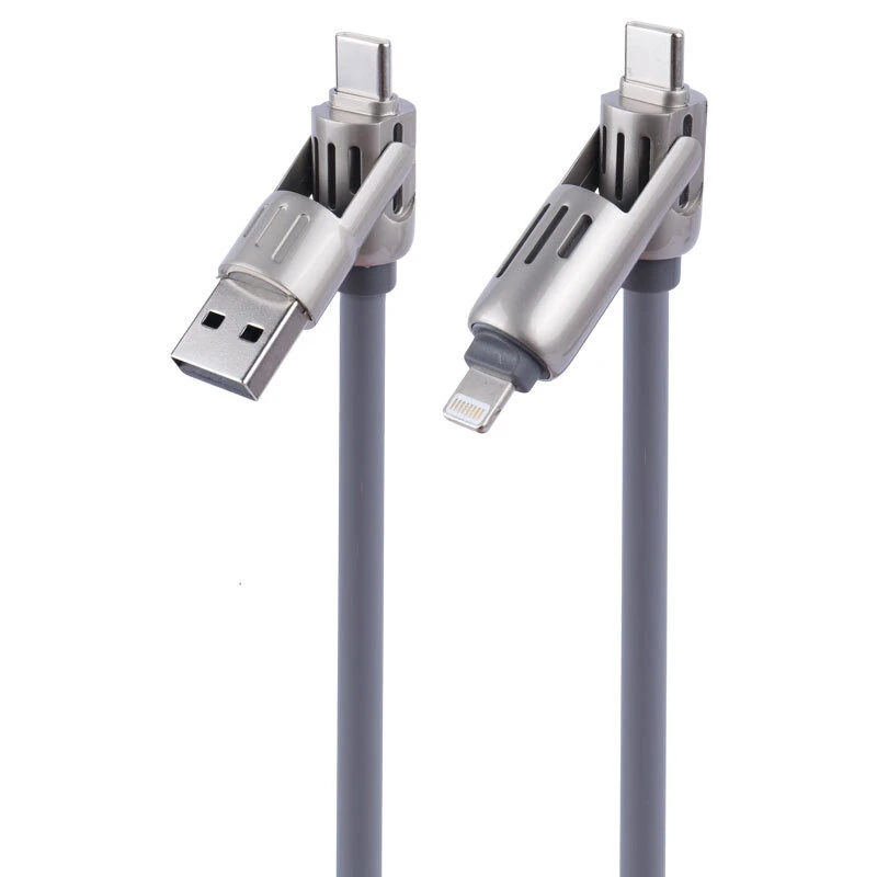 کابل شارژ چندکاره فست شارژ 240 وات ارلدام EC-IC02 طول 1.2 متر