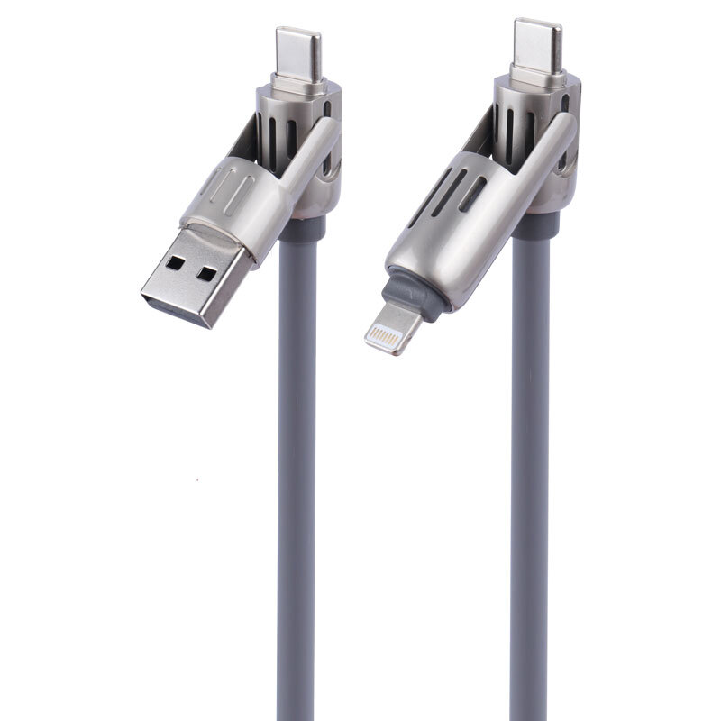 کابل تبدیل فست شارژ Earldom EC-IC02 PD 3A 240W 1.2m